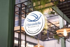 Identité L'hirondelle Brasserie